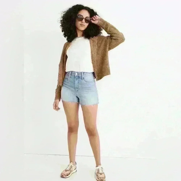 Madewell the  curvy perfect vintage short , sz 24 - Picture 1 of 8